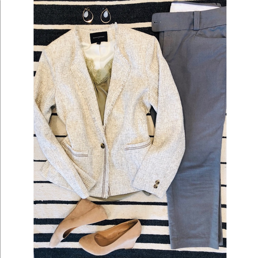 Banana Republic Textured Blazer